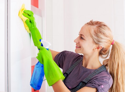 After builders cleaning for a renovated home in SW12