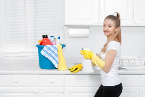 Bathroom cleaning for a tenancy handover in SW12