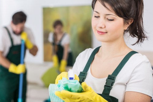 Local Airbnb cleaner preparing a property near Tooting Bec