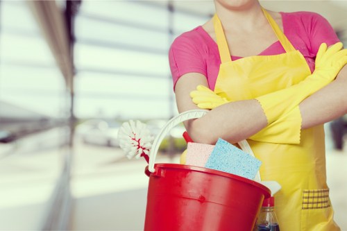 Local cleaner handling housekeeping tasks in a SW12 property